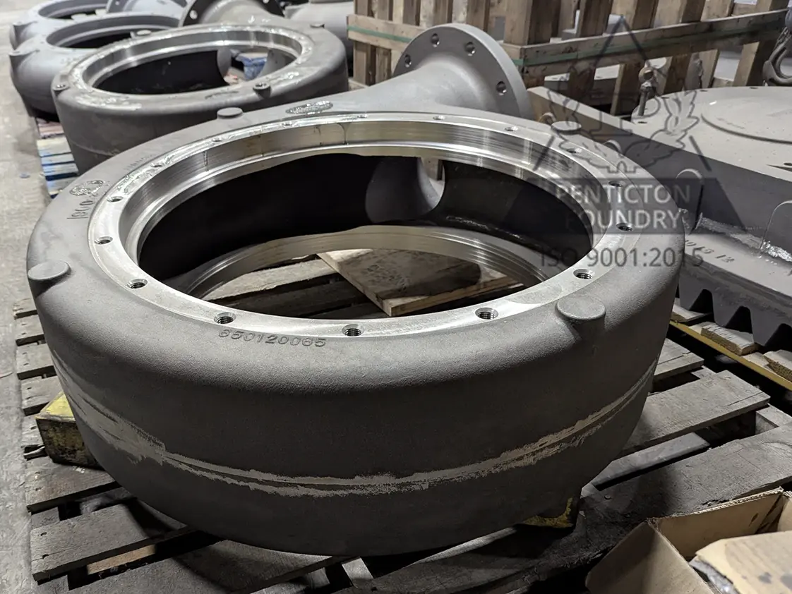 Fully machined, high chrome white iron hydraulic fracturing pump Fully machined, high chrome white iron hydraulic fracturing pump